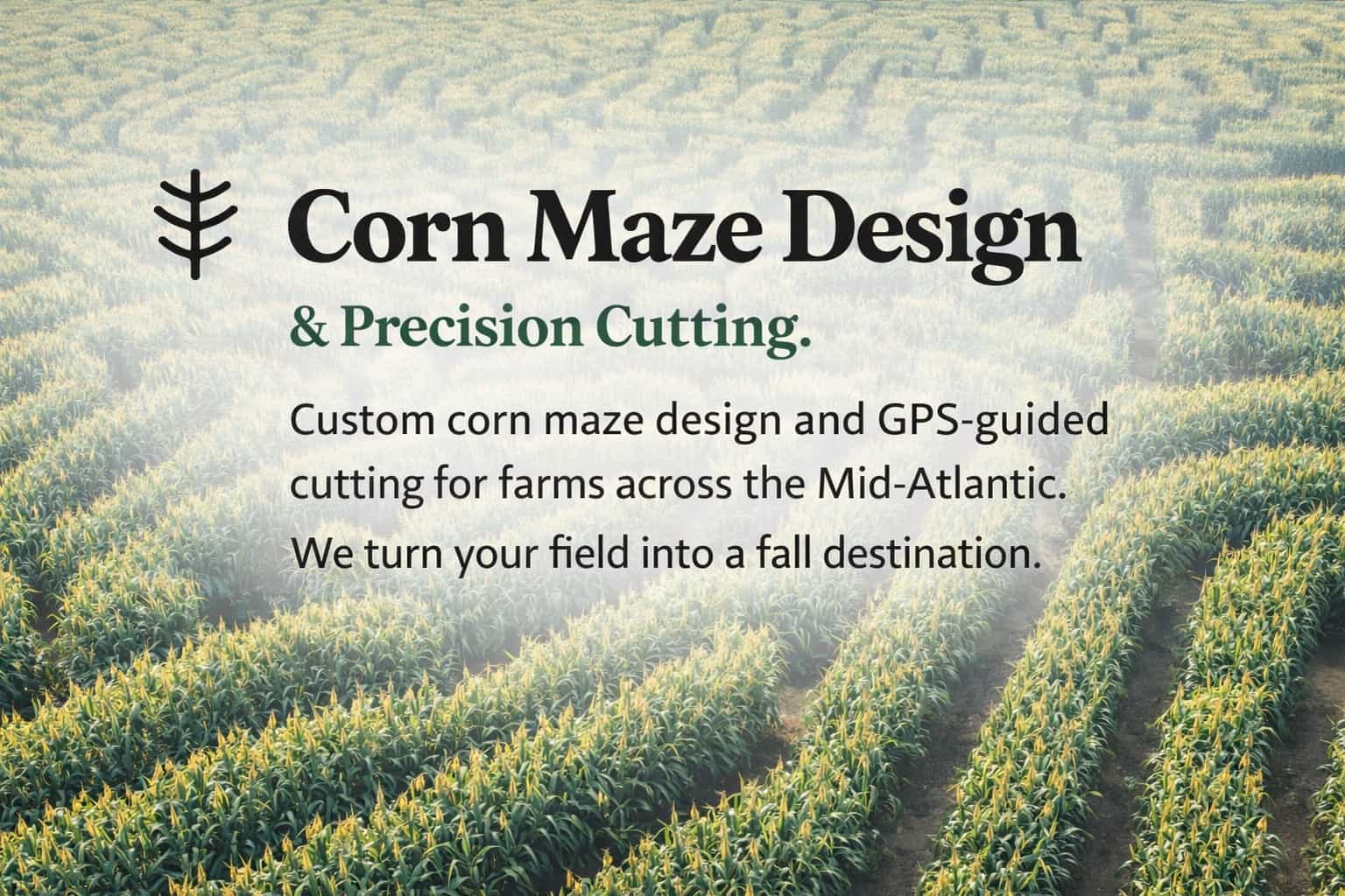 Corn Design/layout Corn Maze Design & GPS-Guided Cutting in Virginia | Corn Maze Design